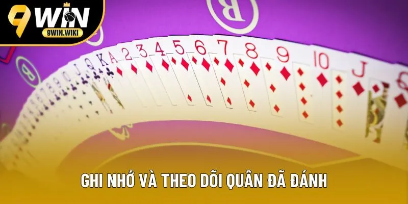 Hội viên nên ghi nhớ và theo dõi các quân đã đánh Hội viên nên ghi nhớ và theo dõi các quân đã đánh