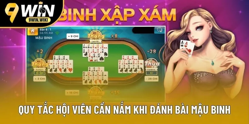 Quy tắc hội viên cần nắm khi đánh bài Mậu Binh 9WIN Quy tắc hội viên cần nắm khi đánh bài Mậu Binh 9WIN