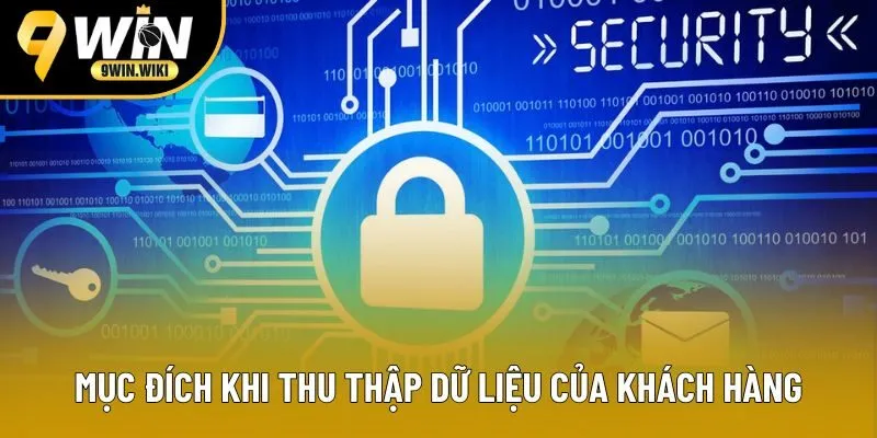 Mục đích khi thu thập dữ liệu của khách hàng